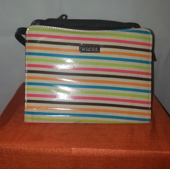 Miche Petite Base Bag w/Monogram/Rainbow Shells - Picture 5 of 7